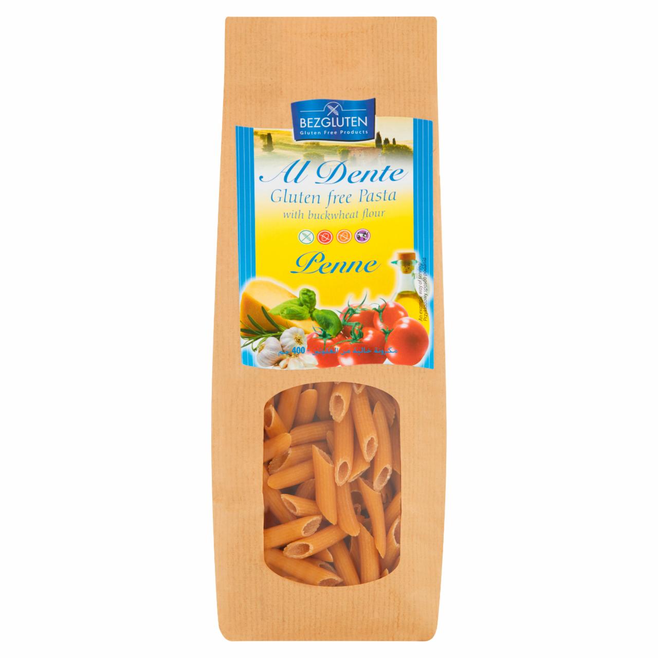 Zdjęcia - Bezgluten Al Dente Makaron z mąką gryczaną penne 400 g