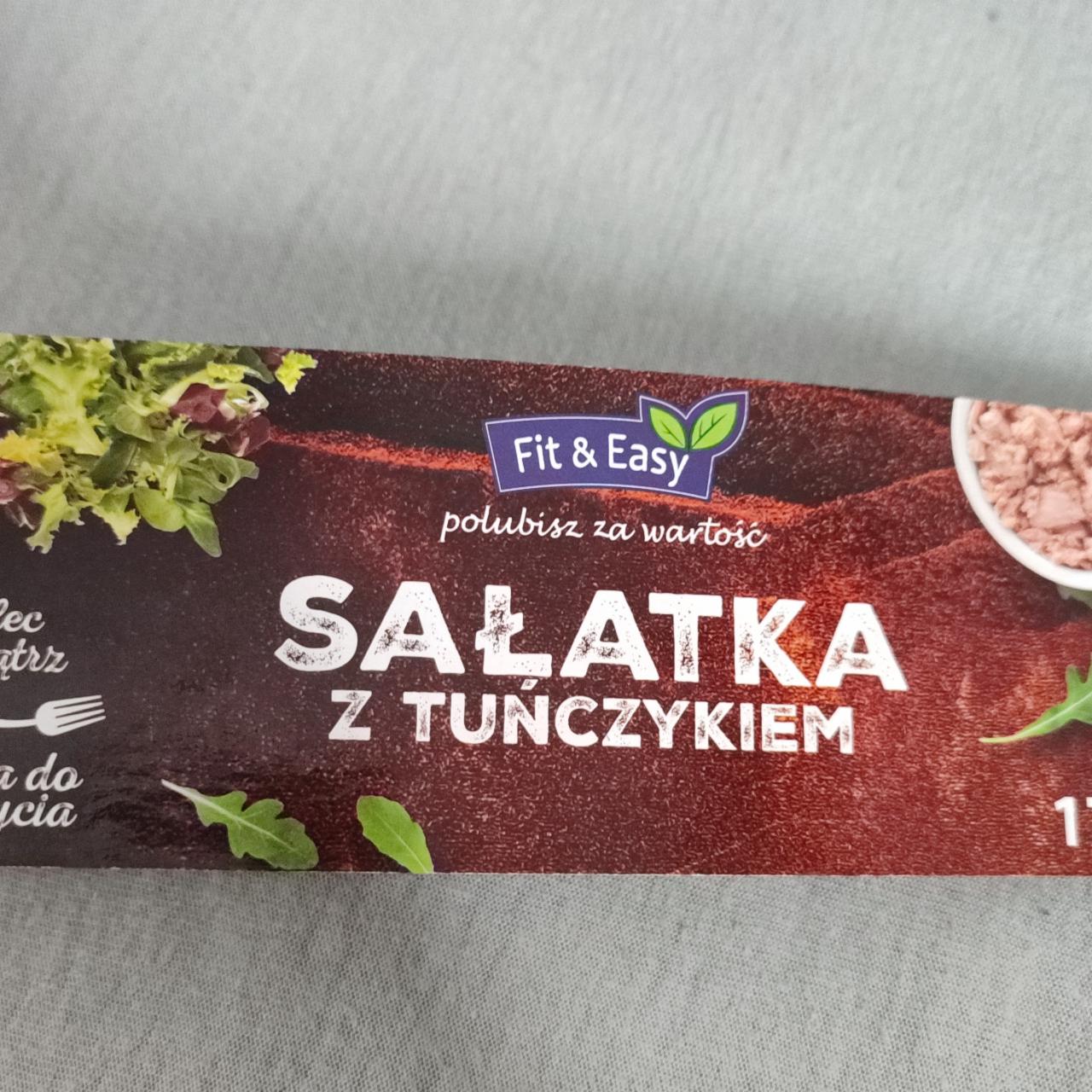 Zdjęcia - Sałatka z tuńczykiem fit & easy