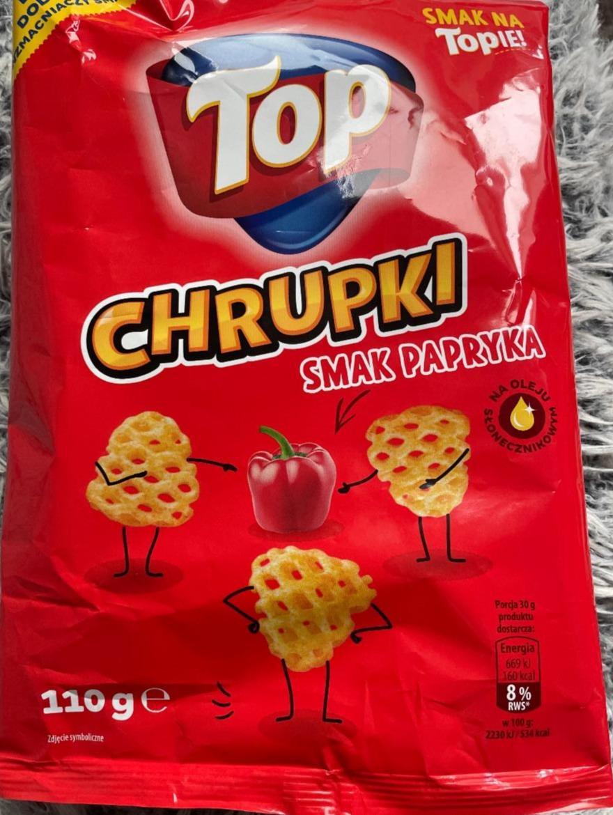 Zdjęcia - Chrupki smak papryka TOP