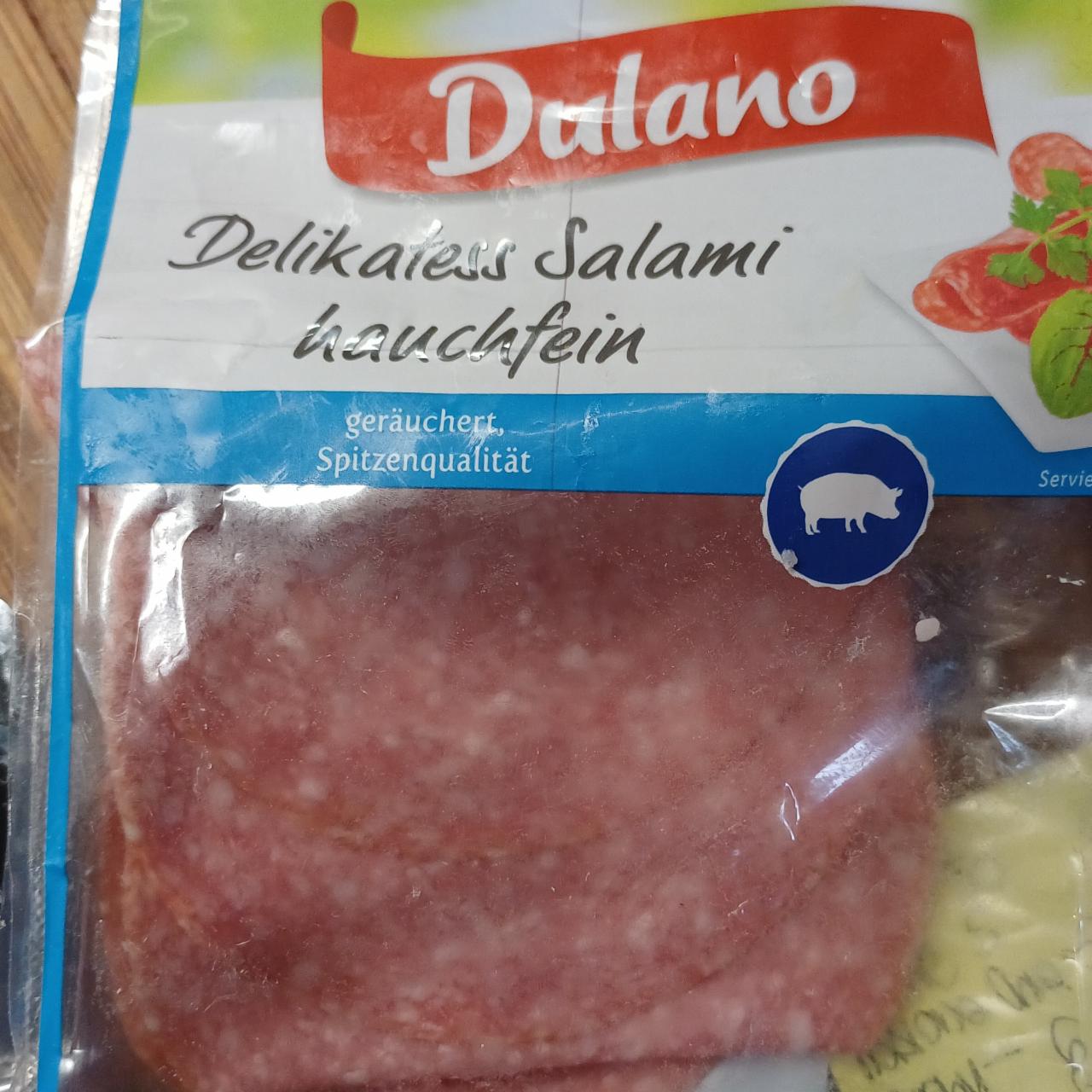 Zdjęcia - Delikatess Salami hauchfein Dulano