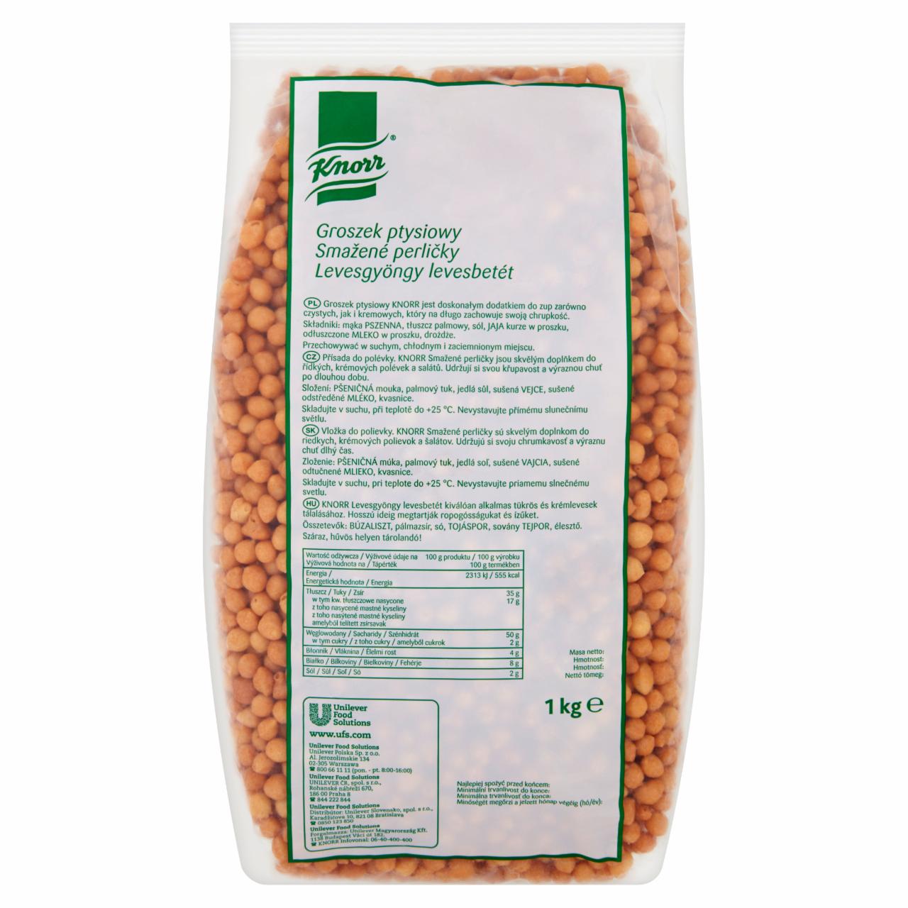 Zdjęcia - Knorr Groszek ptysiowy 1 kg