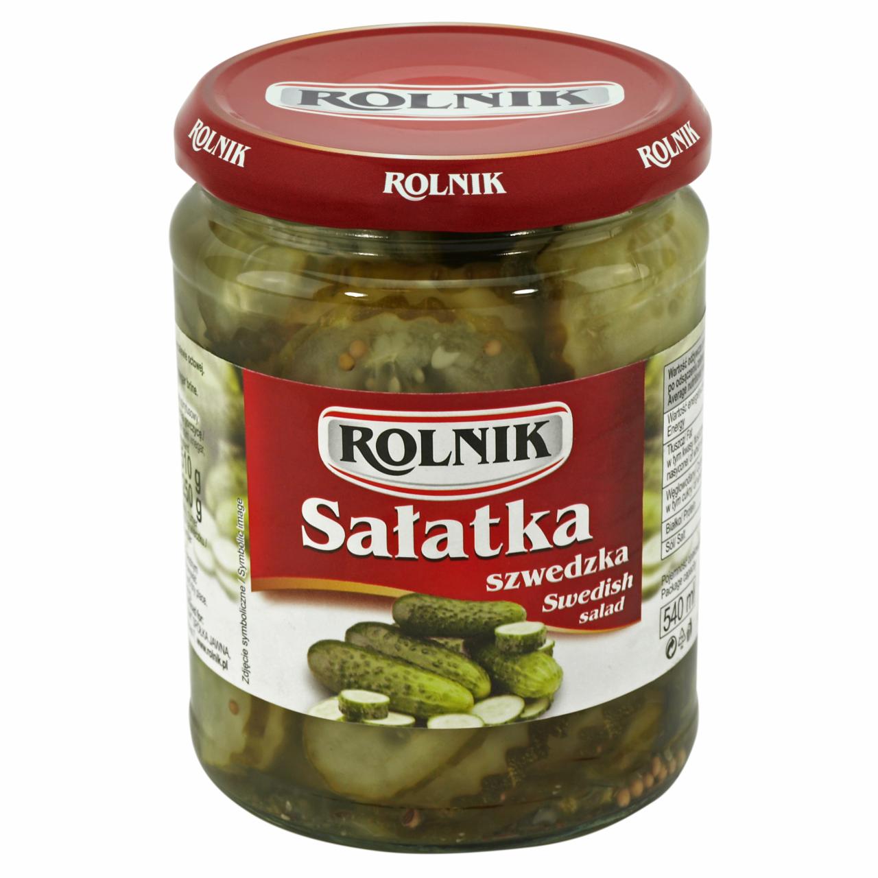 Zdjęcia - Rolnik Sałatka szwedzka 510 g