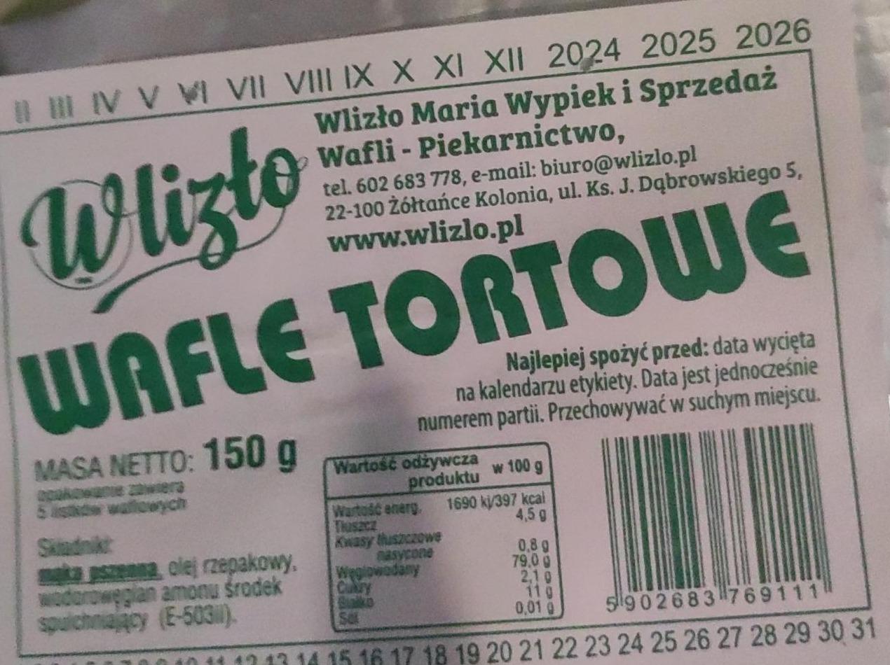 Zdjęcia - Wafle tortowe Wlizło