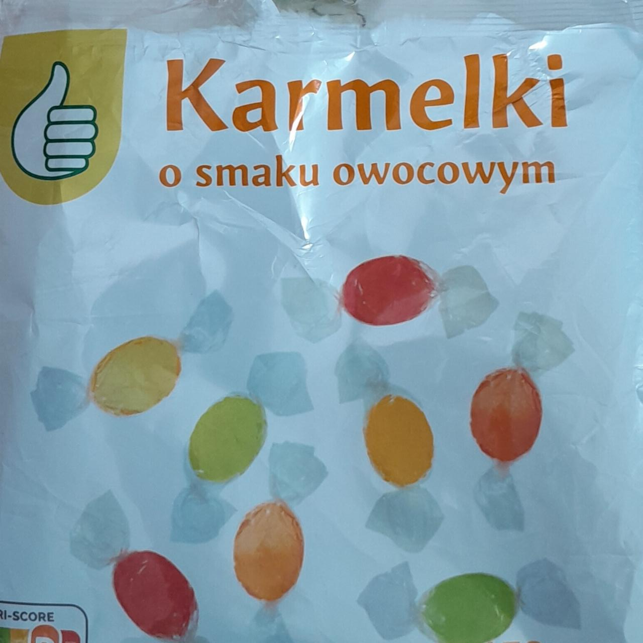 Zdjęcia - Karmelki o smaku owocowym Auchan