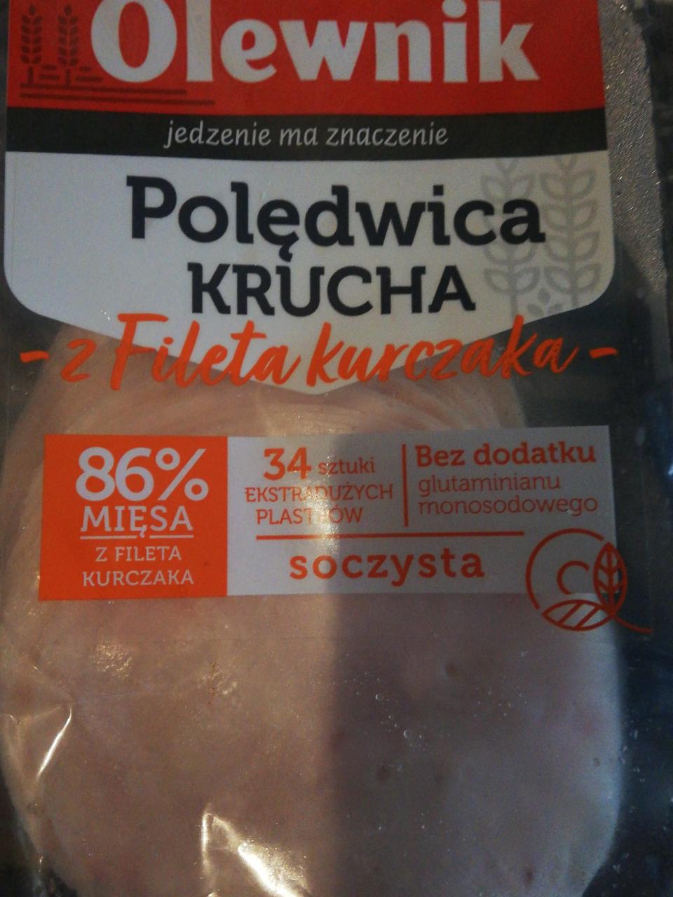 Zdjęcia - polędwica krucha z fileta z kurczaka Olewnik