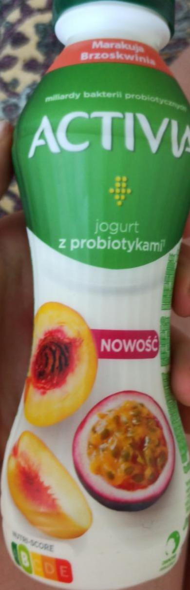 Zdjęcia - Activia Jogurt brzoskwinia marakuja 280 g