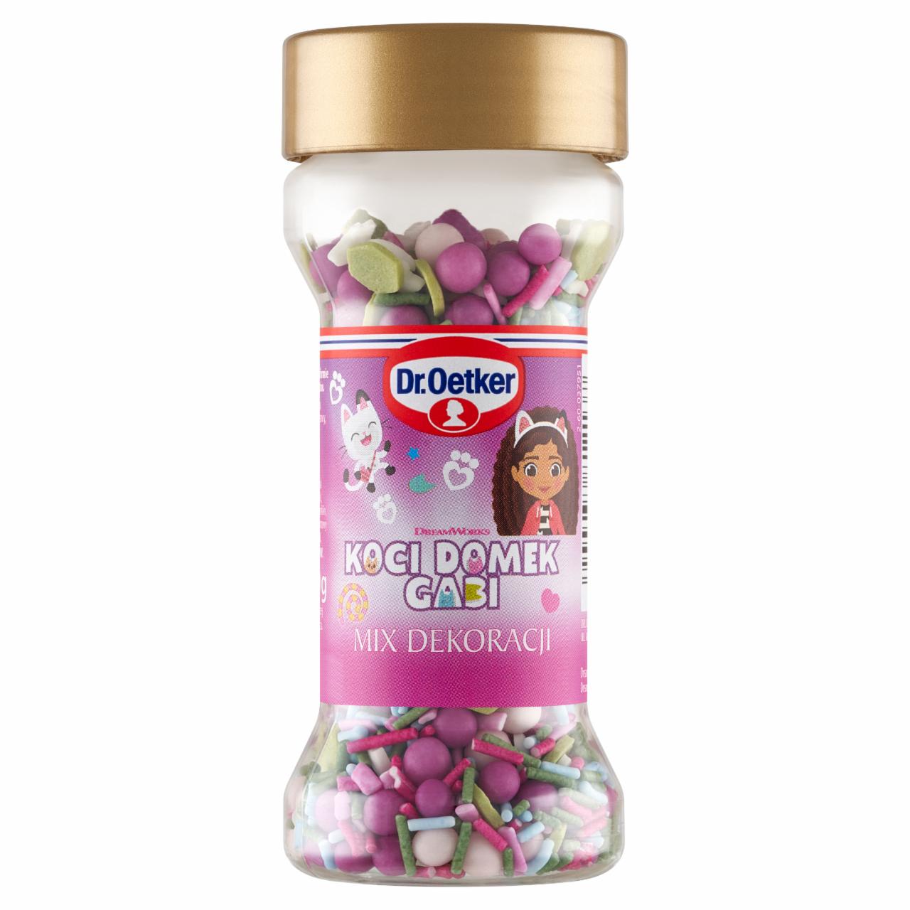 Zdjęcia - Dr. Oetker Mix dekoracji koci domek Gabi 50 g