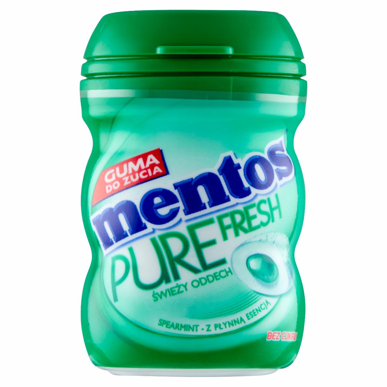 Zdjęcia - Mentos Pure Fresh Spearmint Guma do żucia bez cukru 20 g