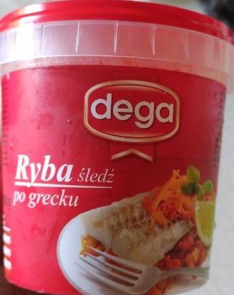 Zdjęcia - Ryba śledź po grecku Dega