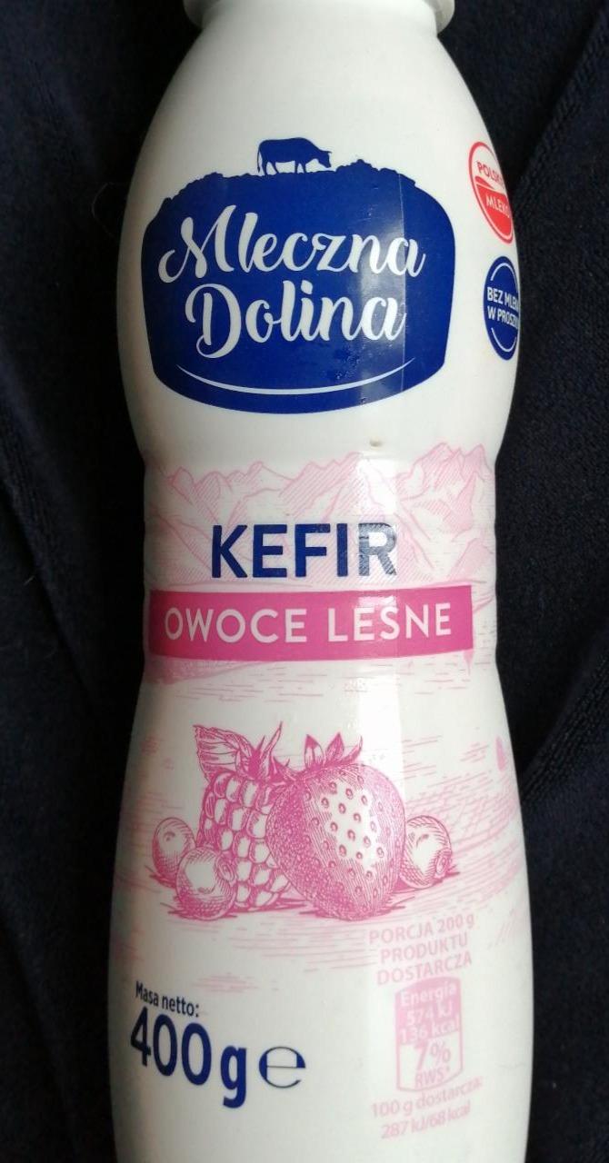 Zdjęcia - Mleczna dolina kefir owoce leśne