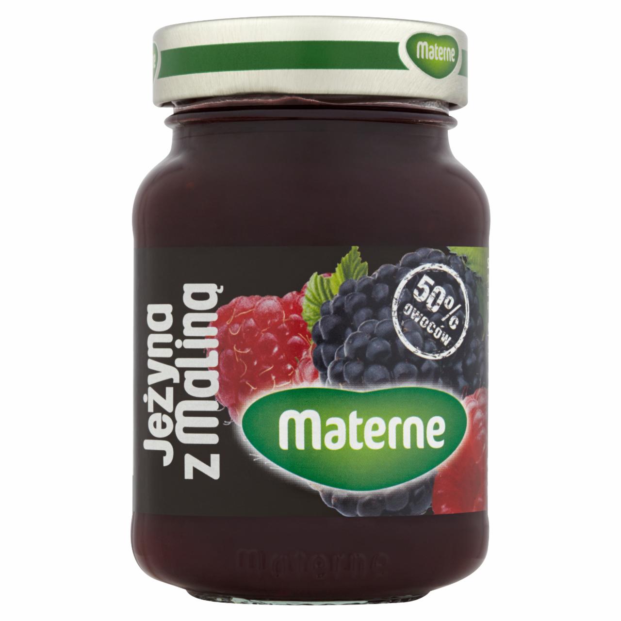 Zdjęcia - Materne Jeżyna z maliną Konfitura niskosłodzona 270 g