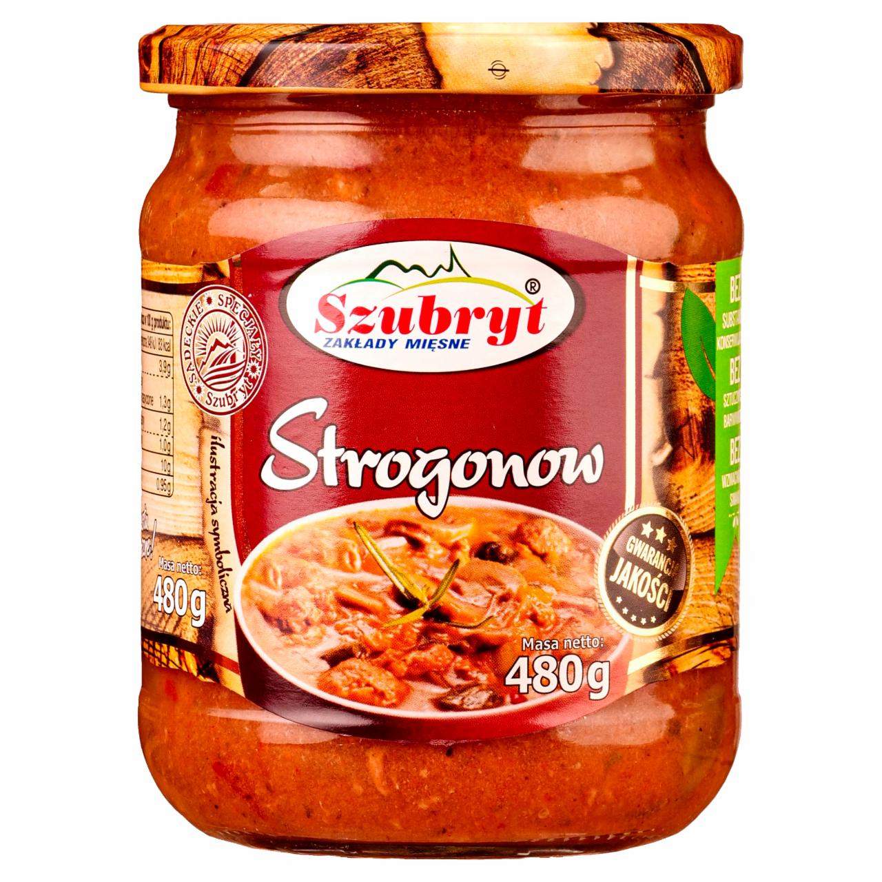 Zdjęcia - Szubryt Strogonow 480 g