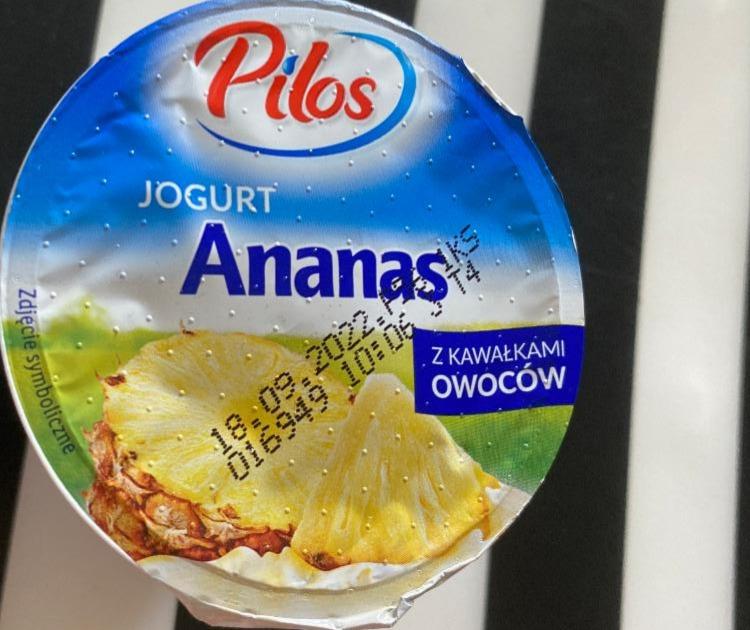 Zdjęcia - Pilos Jogurt Ananas Pilos