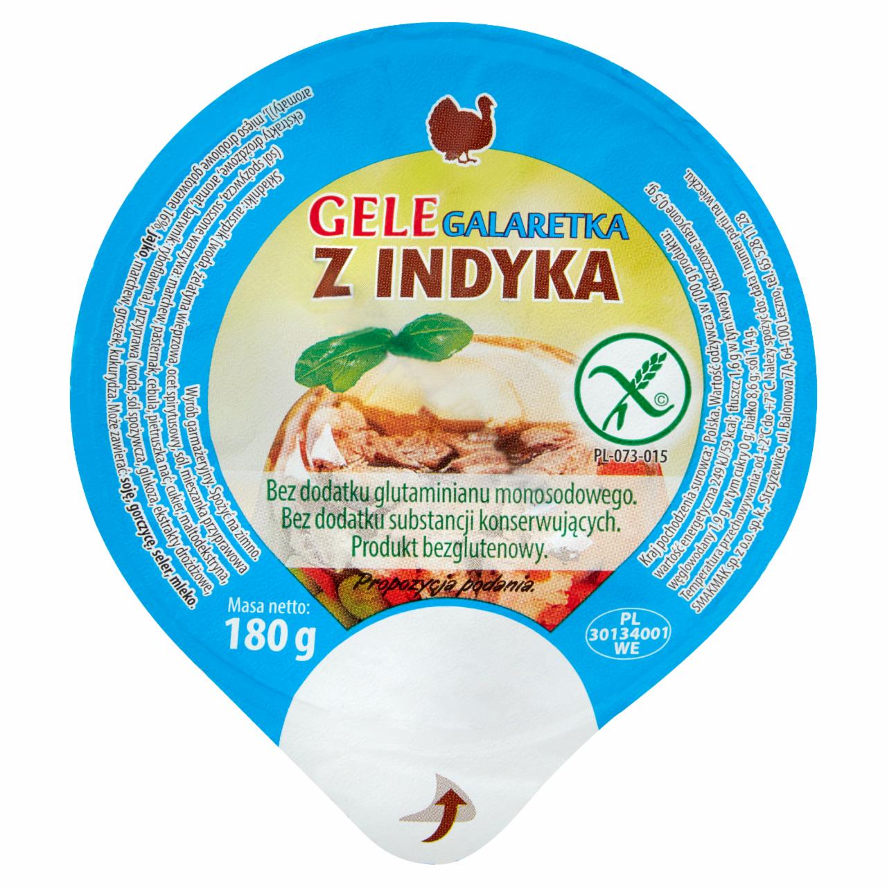 Zdjęcia - Gele Galaretka z indyka 180 g