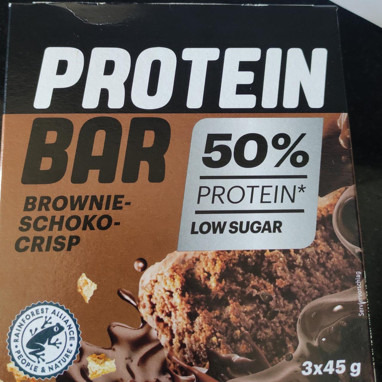 Zdjęcia - Protein Bar Brownie Schoko Crisp Lidl