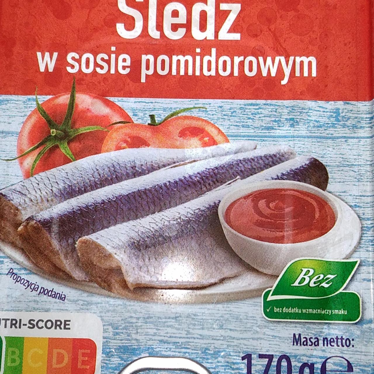 Zdjęcia - Śledź w sosie pomidorowym Aldi