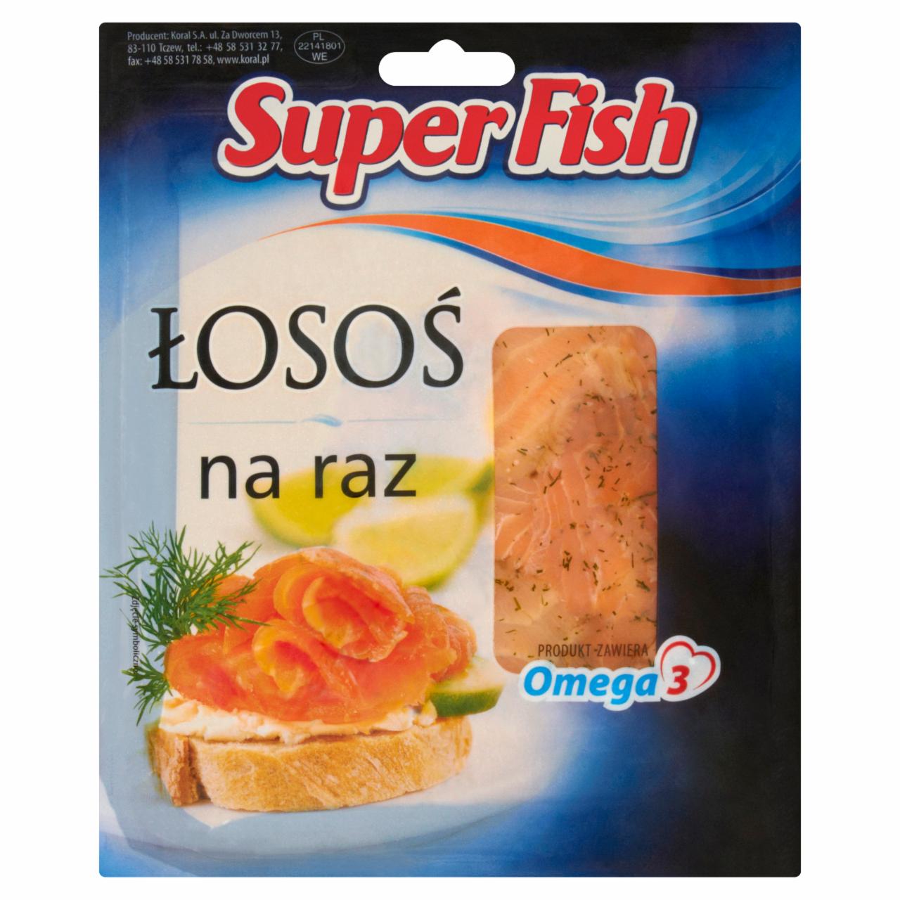 Zdjęcia - SuperFish Łosoś na raz z przyprawami 50 g