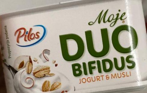 Zdjęcia - Moje duo bifidus jogurt&musli Pilos