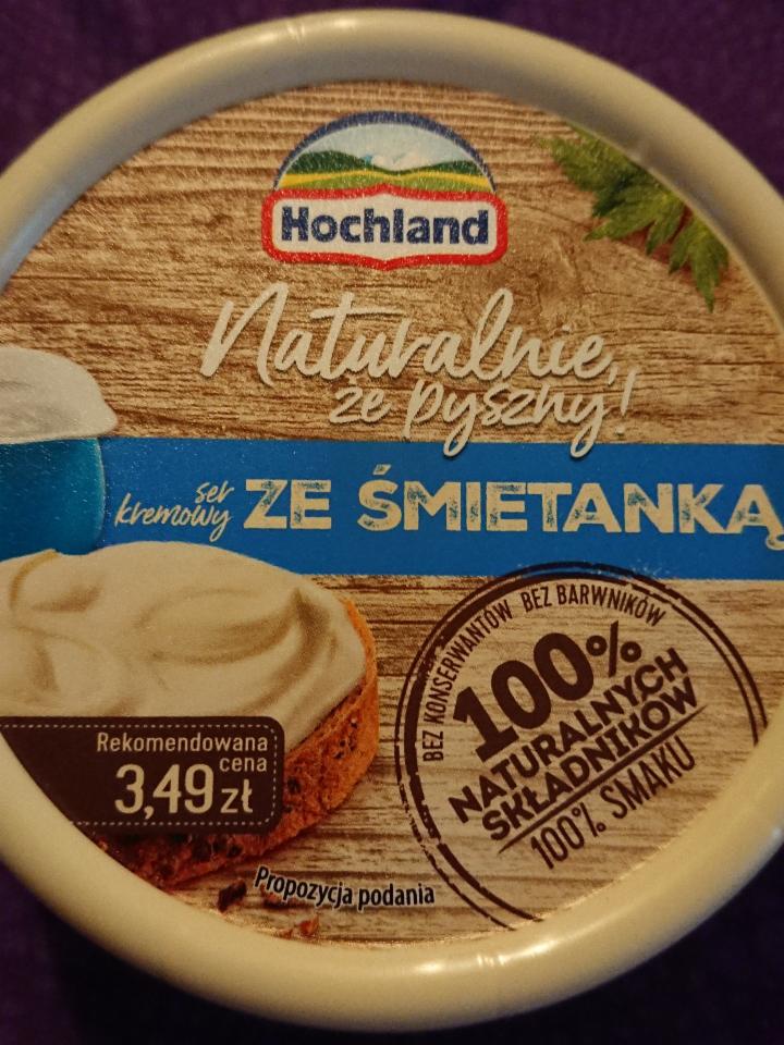 Zdjęcia - Ser kremowy ze śmietanką Hochland