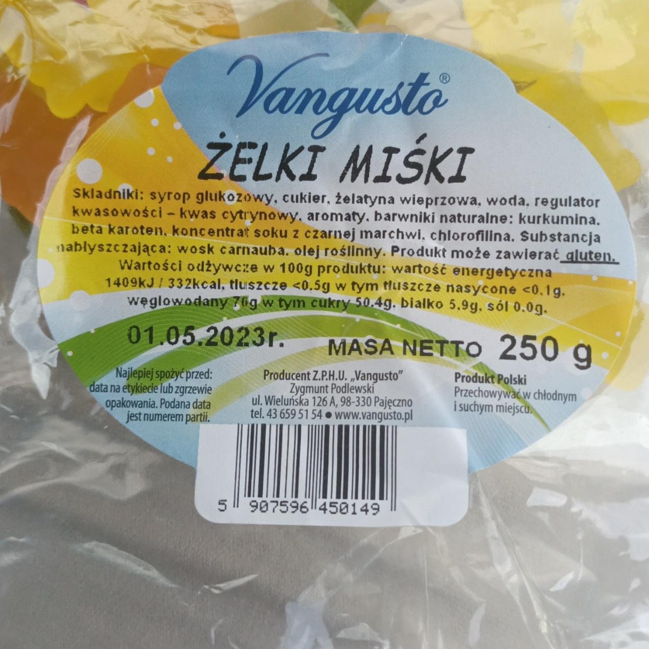 Zdjęcia - Żelki Miśki vangusto