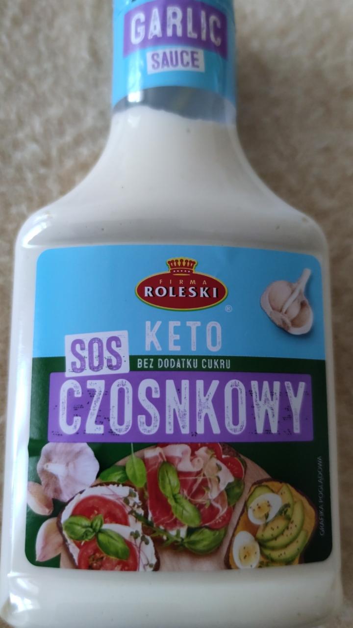 Zdjęcia - Sos keto czosnkowy Roleski