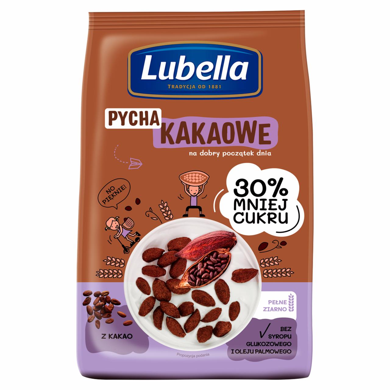 Zdjęcia - Lubella Pycha kakaowe Zbożowe chrupki z dodatkiem kakao 400 g