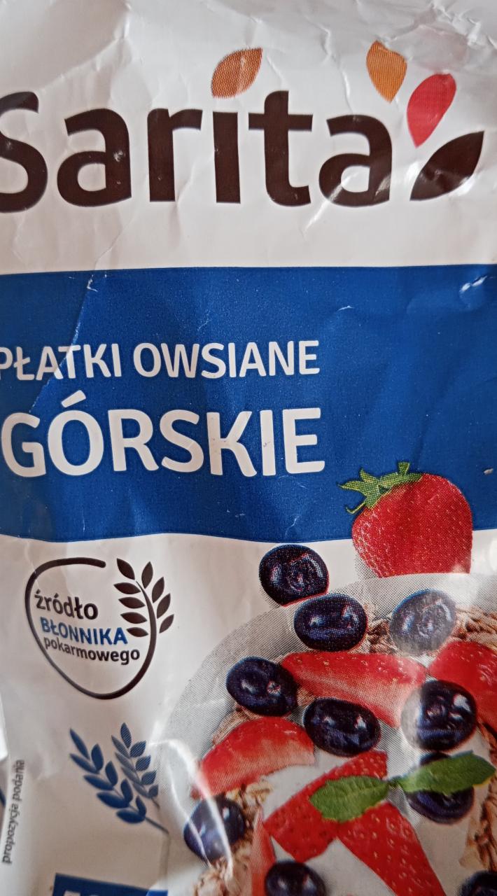 Zdjęcia - płatki owsiane gorskie Sarita