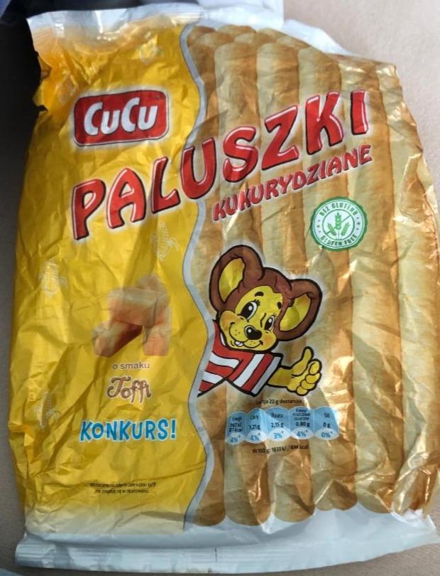 Zdjęcia - Paluszki Kukurydziane Toffi CuCu