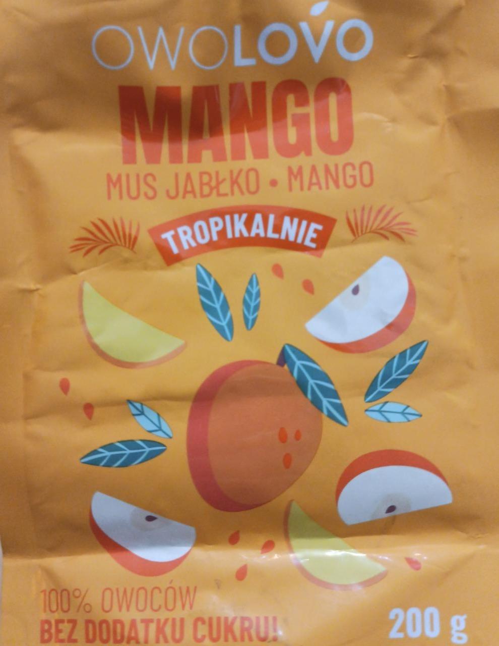 Zdjęcia - Mus jabłko, mango Owolovo