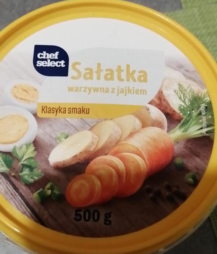 Zdjęcia - Sałatka warzywna z jajkiem klasyka smaku chef select