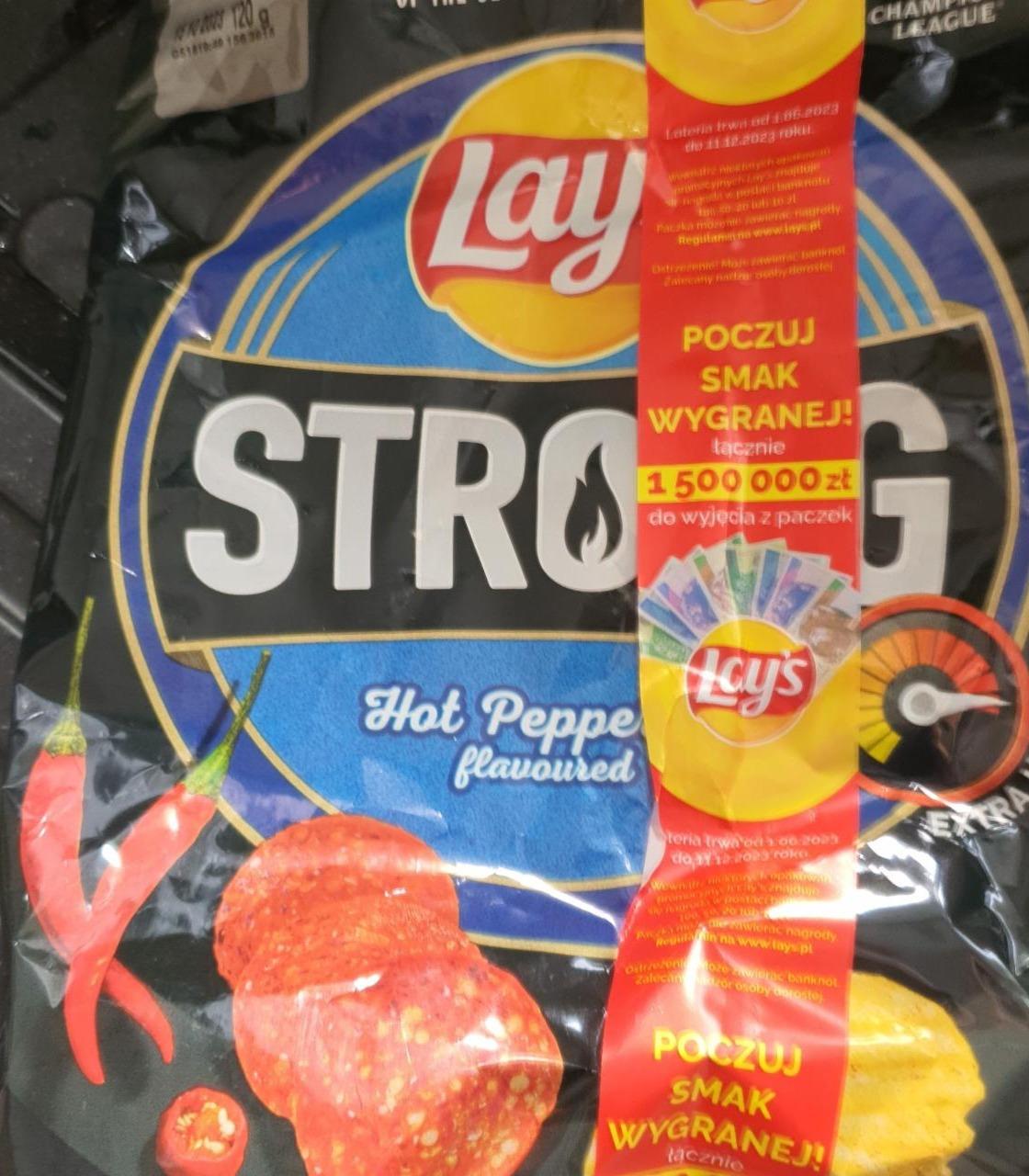 Zdjęcia - Strong Hot Pepperoni Lay's