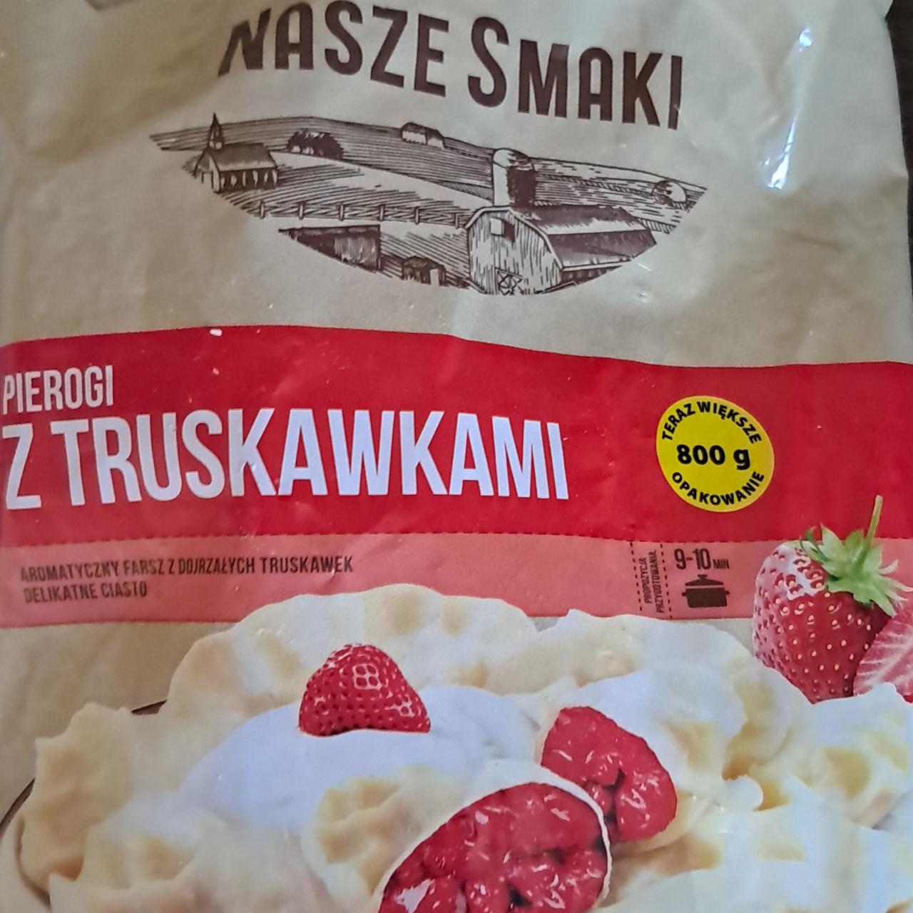 Zdjęcia - Pierogi z truskawkami Nasze Smaki