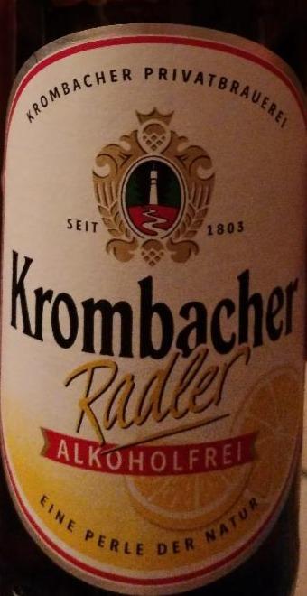 Zdjęcia - Krombacher Radler