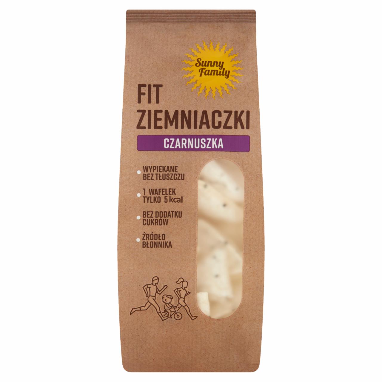 Zdjęcia - Sunny Family Fit Ziemniaczki Wafelki ziemniaczane czarnuszka 75 g