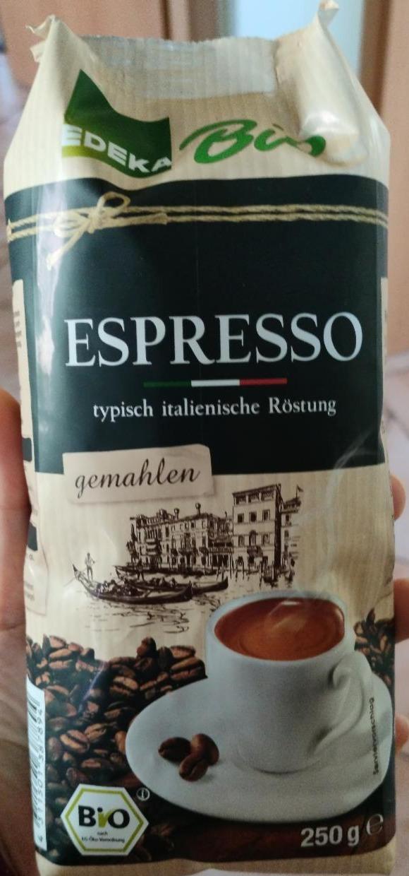 Zdjęcia - Kawa espresso Edeka Bio