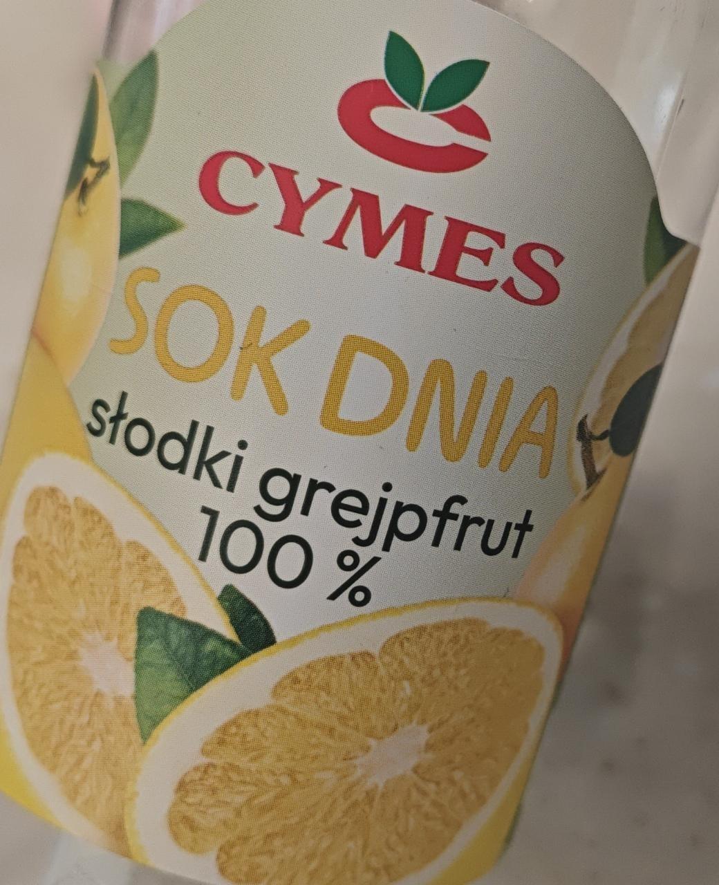 Zdjęcia - Sok dnia słodki grejpfrut Cymes