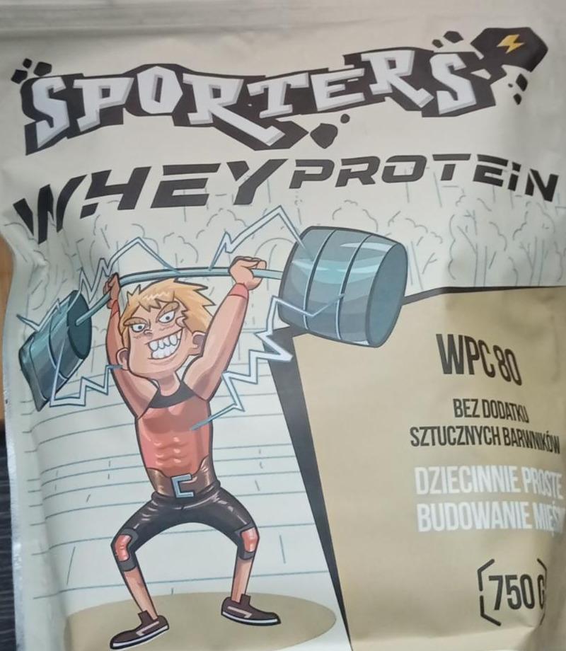 Zdjęcia - Whey protein wpc 80 lody waniliowe sporters