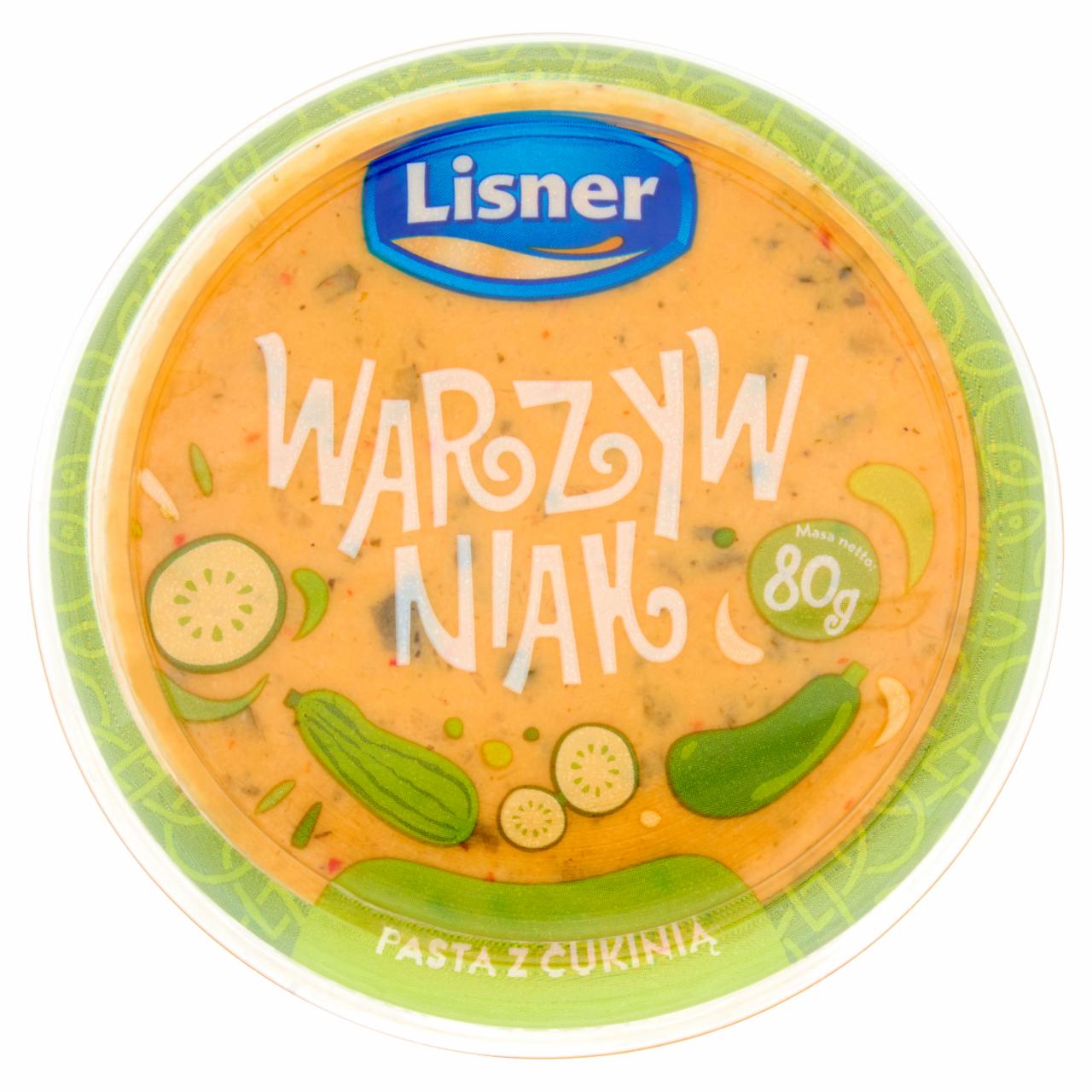 Zdjęcia - Lisner Warzywniak Pasta z cukinią 80 g