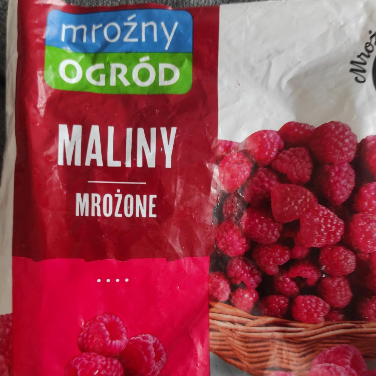 Zdjęcia - Maliny mrożone Mroźny ogród