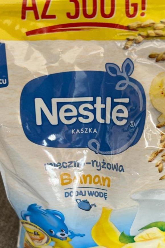 Zdjęcia - Kaszka mleczno ryżowa banan Nestle