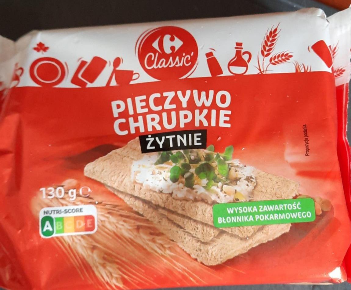 Zdjęcia - Pieczywo chrupkie żytnie Carrefour Classic