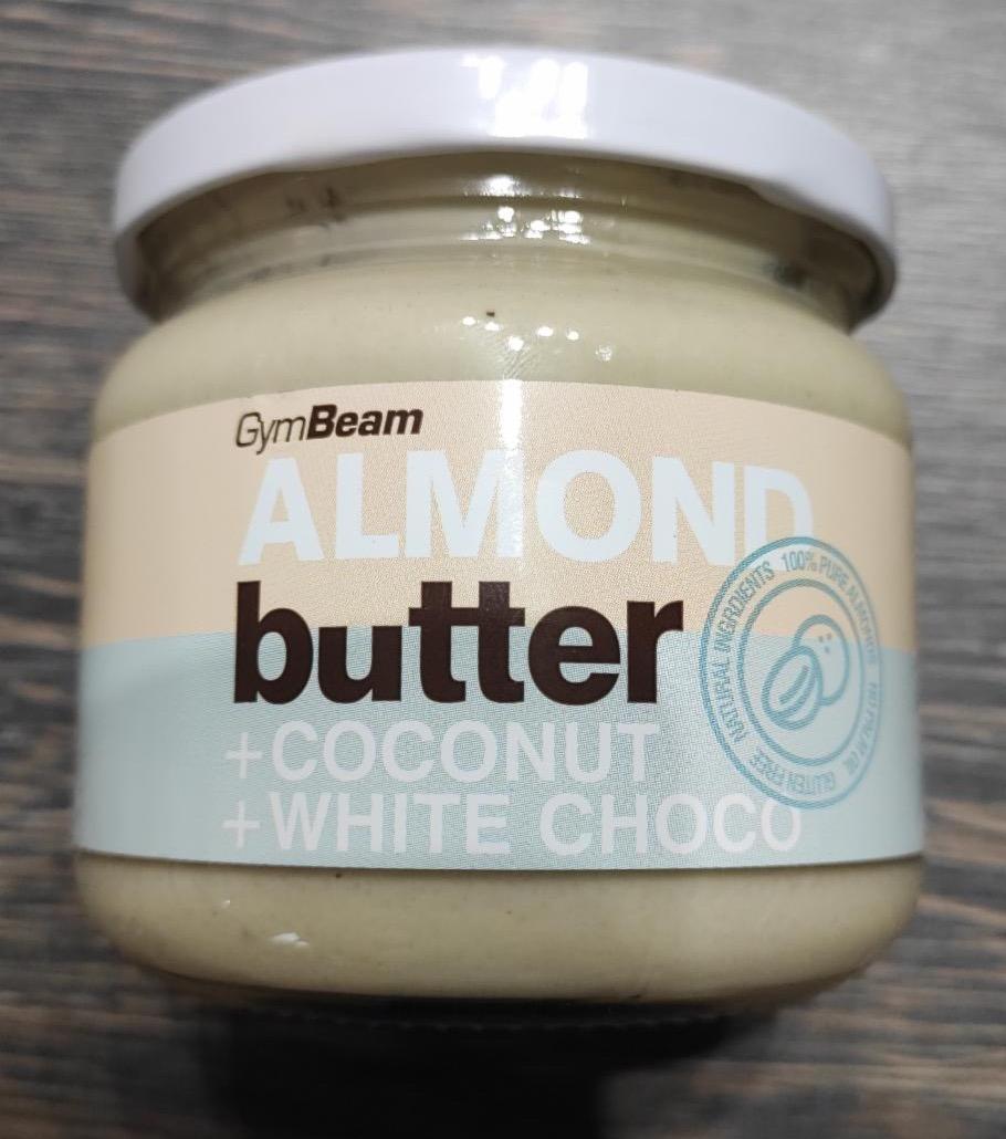 Zdjęcia - Almond butter coconut white choco Gym Beam