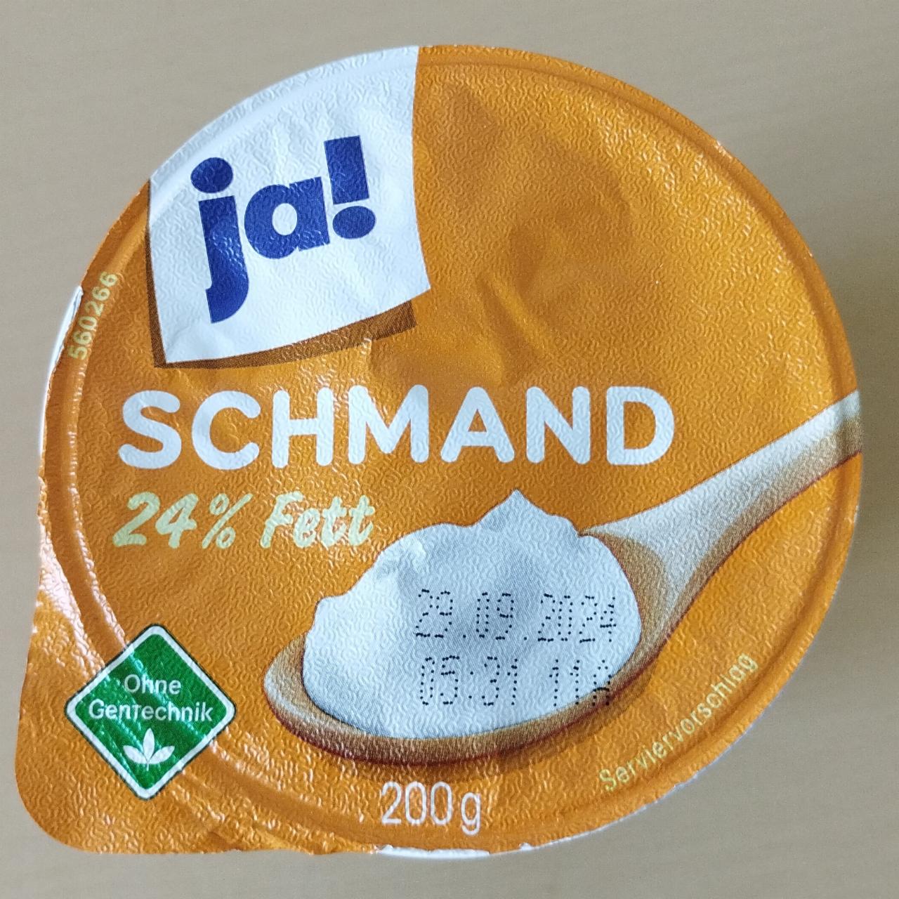 Zdjęcia - Schmand 24% fett ja!