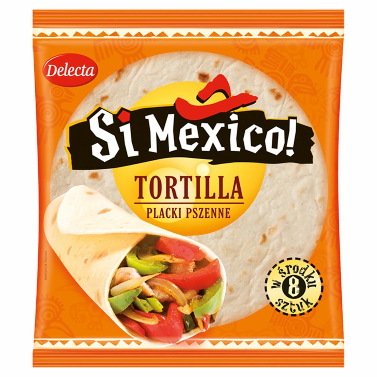 Zdjęcia - Delecta Si Mexico! Tortilla Placki pszenne 320 g (8 sztuk)