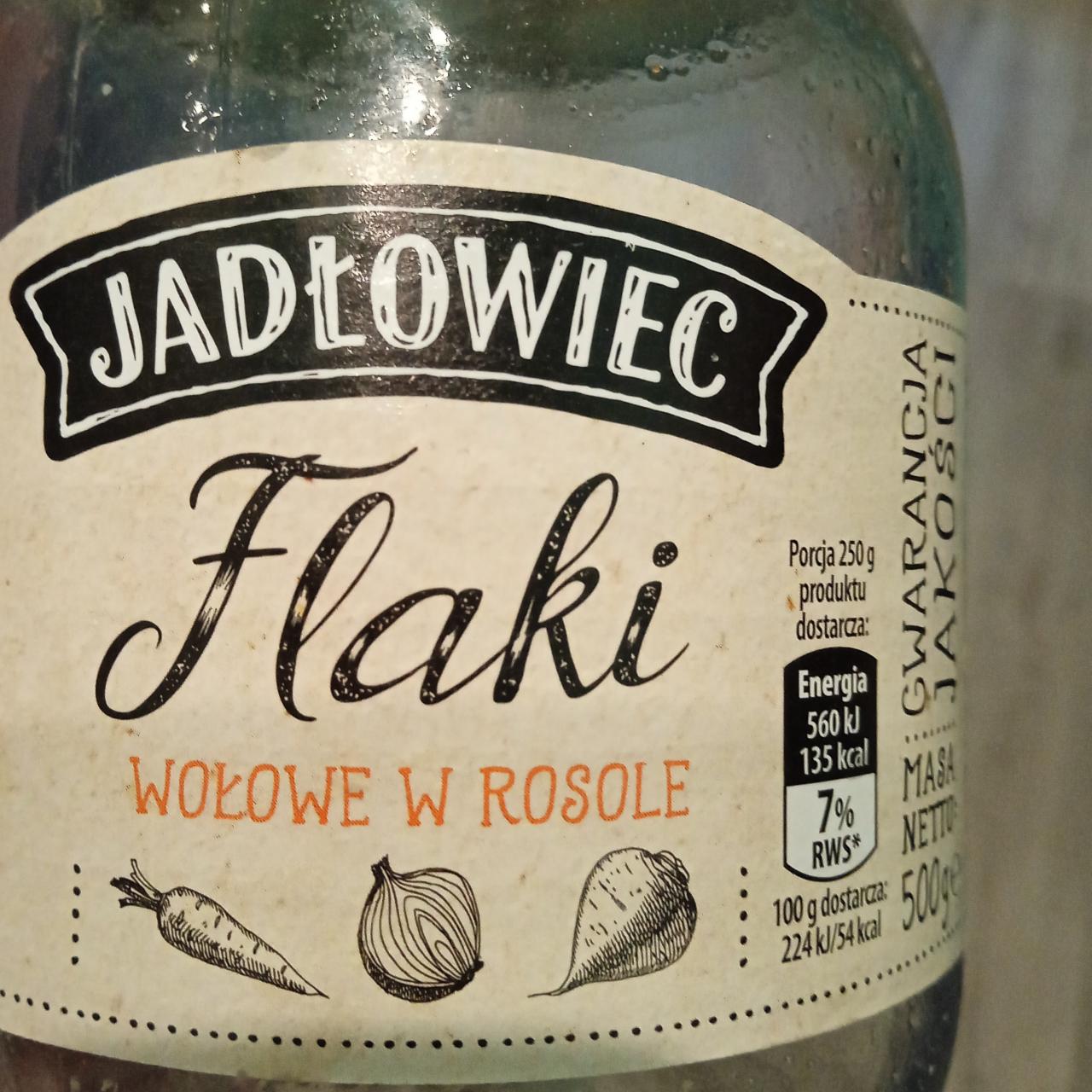 Zdjęcia - Flaki wołowe w rosole Jadłowiec