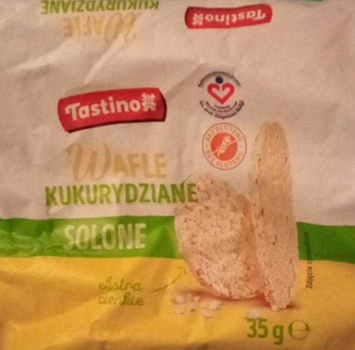 Zdjęcia - wafle kukurydziane solone Tastino