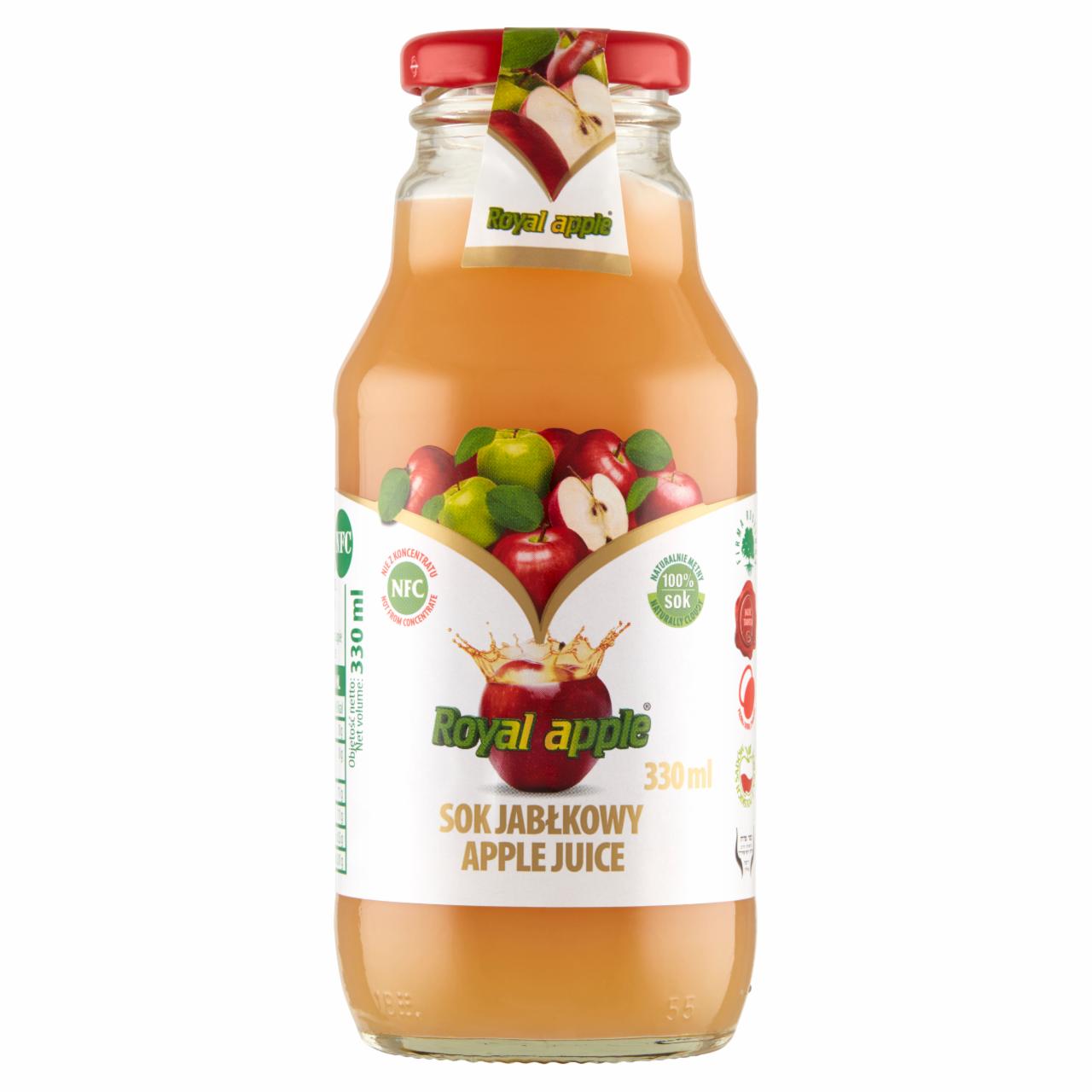 Zdjęcia - Royal apple Sok jabłkowy 330 ml