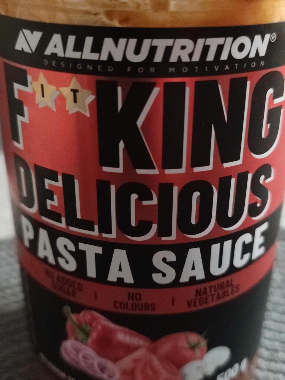 Zdjęcia - Fitking delicious pasta sauce Tomato Red Pepper Allnutrition