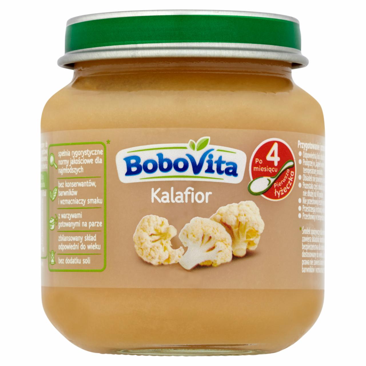 Zdjęcia - BoboVita Kalafior po 4 miesiącu 125 g