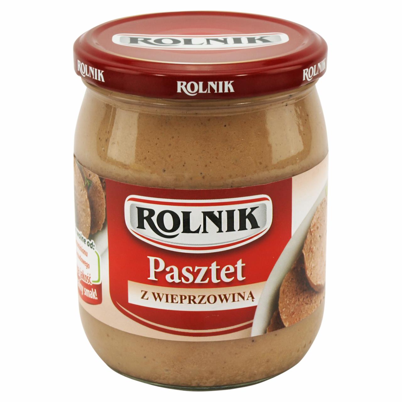 Zdjęcia - Rolnik Pasztet z wieprzowiną 480 g